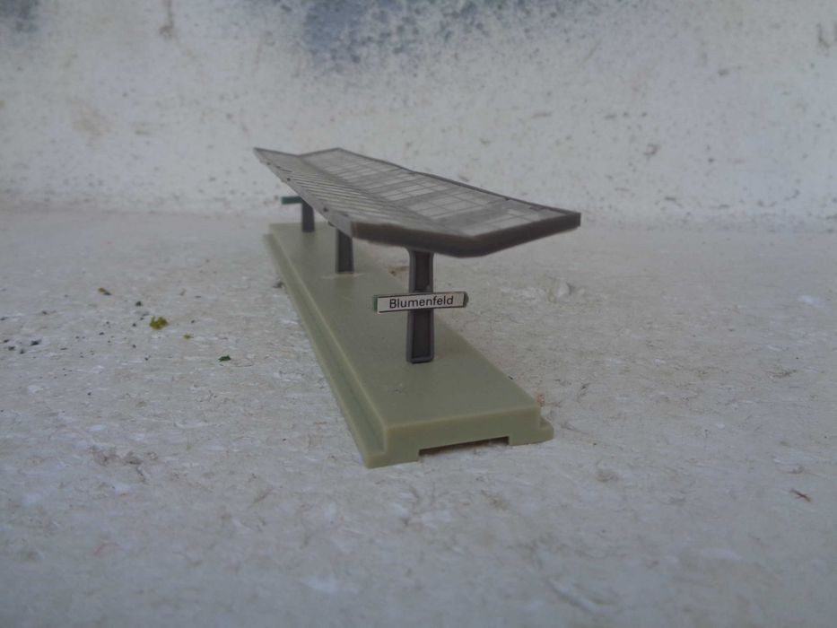 1:160 Plataforma de estação de comboio