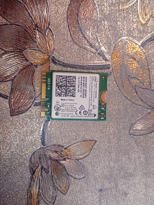 Intel (r) Dual Band Wireless-AC 3165