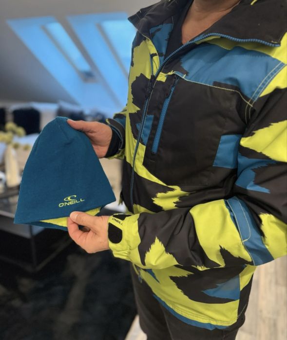 Męska kurtka narciaska/snowboardowa+komplet czapka GRATIS