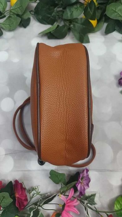 Nowa torebka damska Jingpin – mała, na ramię, z dwoma zamkami, brązowa