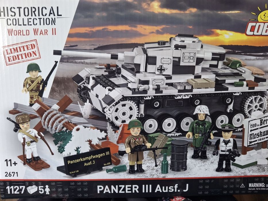 Panzer III Ausf. J - Edycja Limitowana - klocki Cobi