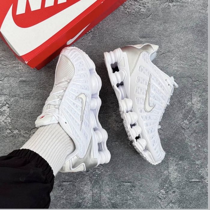 Кросівки Nike Shox TL White / Найк Шокс ТЛ