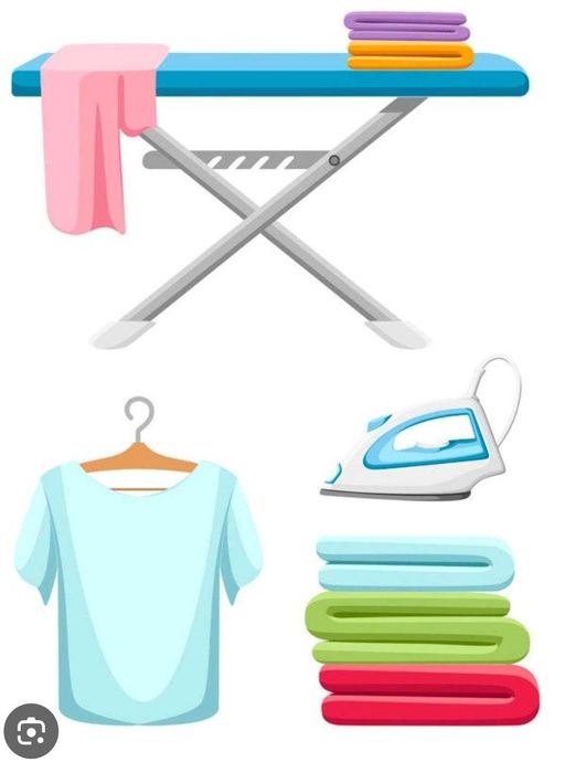 Engomadoria ,vamos buscar a sua roupa