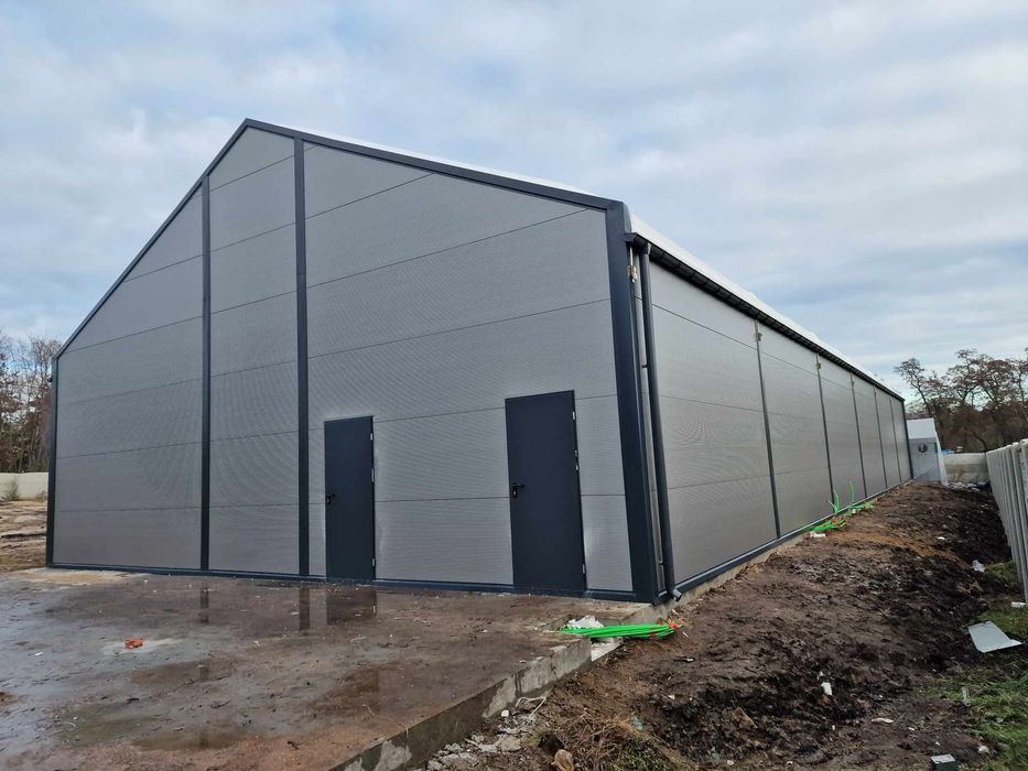 Hala namiotowa ocieplana 12x30x4.5 EURO-MET