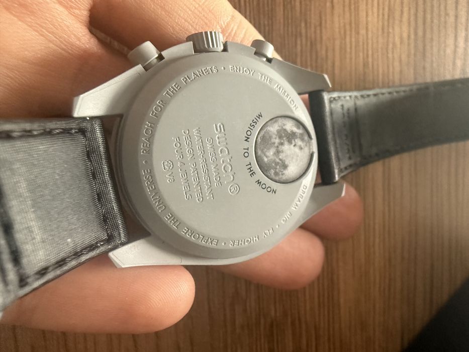 Moonswatch Mission to the Moon Swatch Omega Speedmaster Zegarek