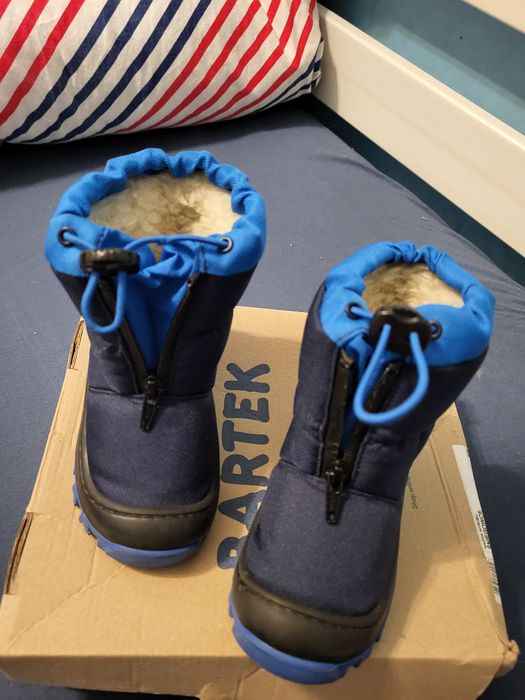 Śniegowce chłopięce Bartek roz. 22/23 stan idealny!