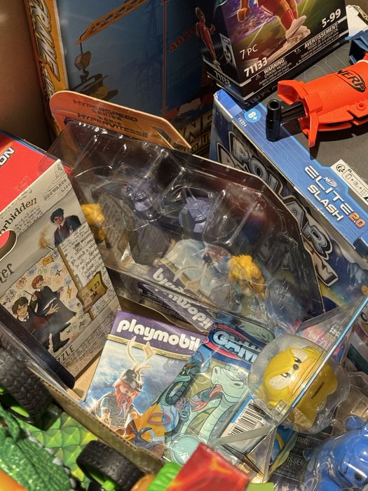 Box karton z zabawkami Zabawki dla chłopca klasa A Nowe
