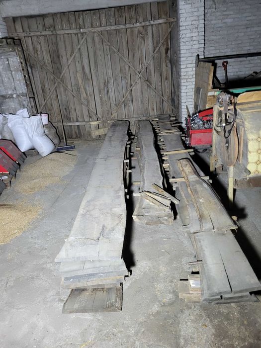 deski dębowe bale dąb