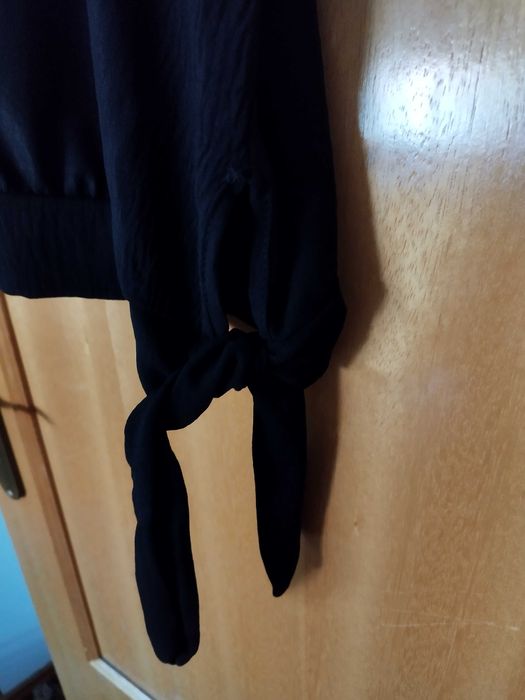 Camisola Preta c/ coração Prateado xxl (Novas)