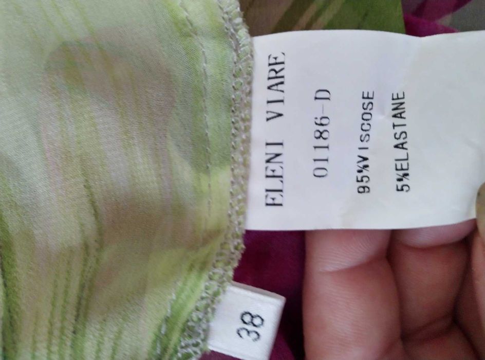 Красивое платье Eleni Viare Франция вискоза макси р.38 или 48 50 52