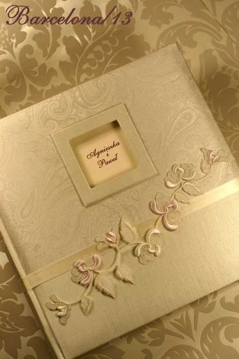 Haft aplikacja 3d suknia ślubna sukienka komunijna komunia ślub