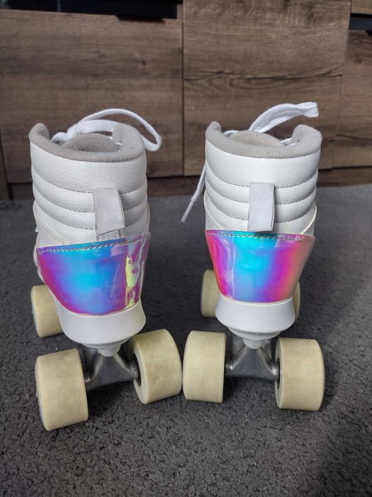 Wrotki Oxelo Quad 100 z hologramem rozmiar 35