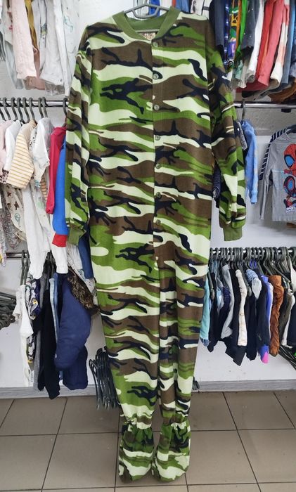 Пижама комбинезон мужская р. L. Флис.