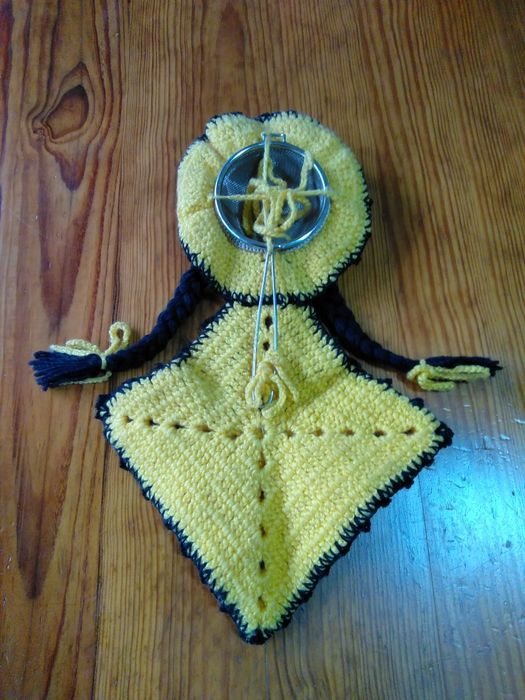 Boneca de crochet