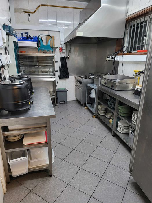 Restaurante em pleno funcionamento