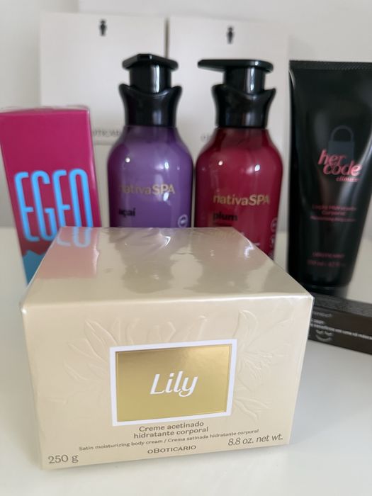 Produtos o Boticário novos