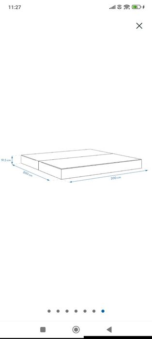 Sofa kanapa rozkładana FDM GARDEN FLIP 200 cm
