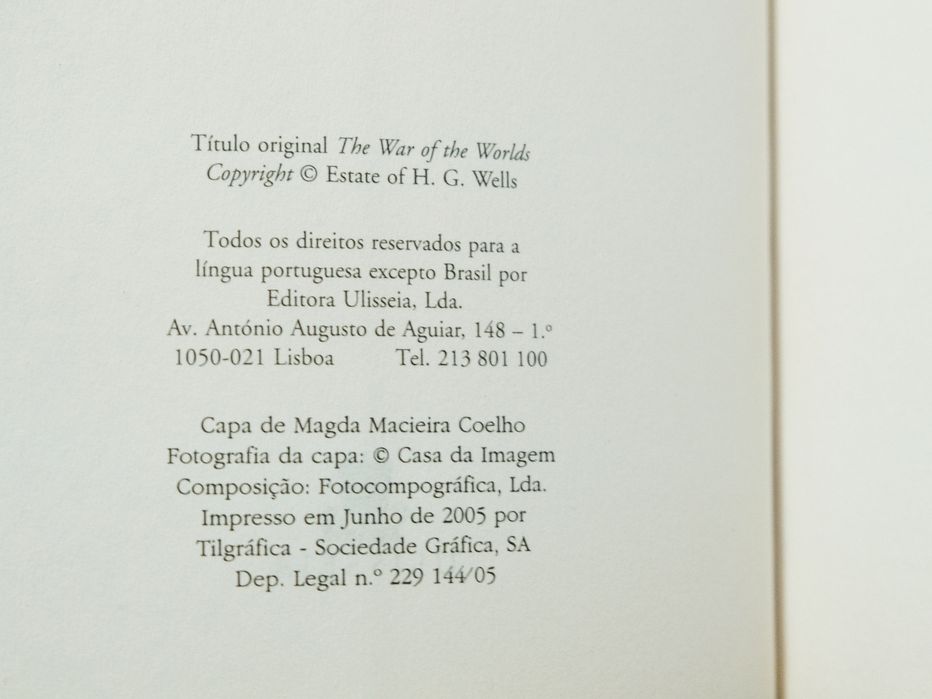 A Guerra dos Mundos - H. G. Wells