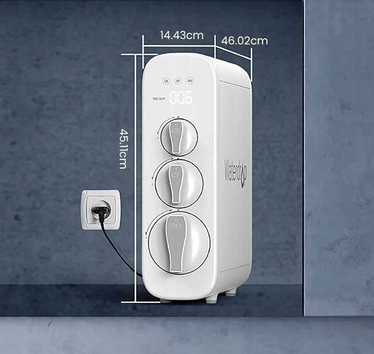 Centrala z filtrami System Odwrócona osmoza Waterdrop G3 Filtr OPIS