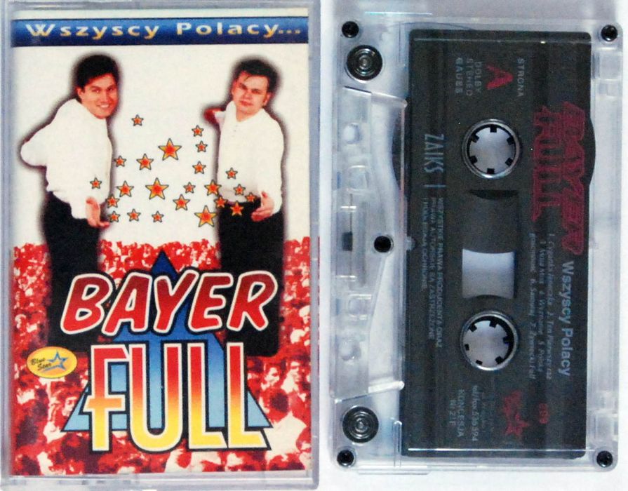 Bayer Full - Wszyscy Polacy (Blue Star) (kaseta) BDB