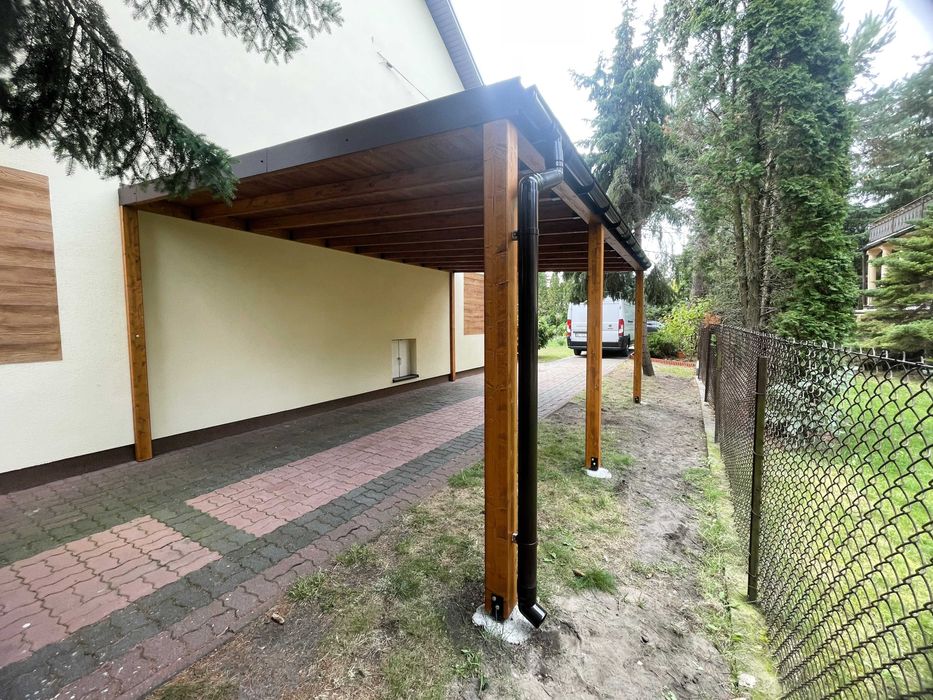 Wiata garażowa, zadaszenie na samochód, wiata samochodowa, carport