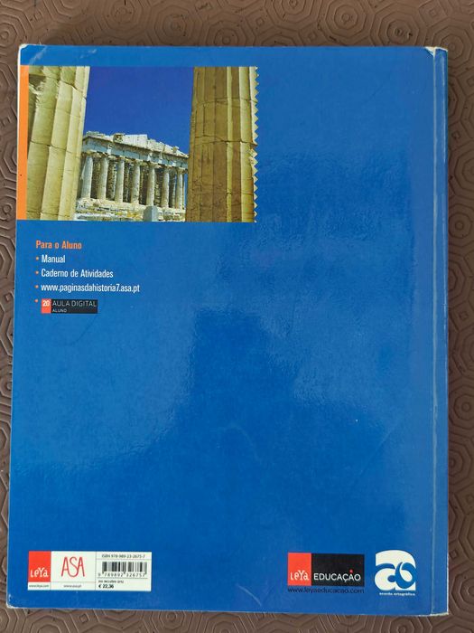 História 7º Ano - Páginas de História com Caderno de Actividades
