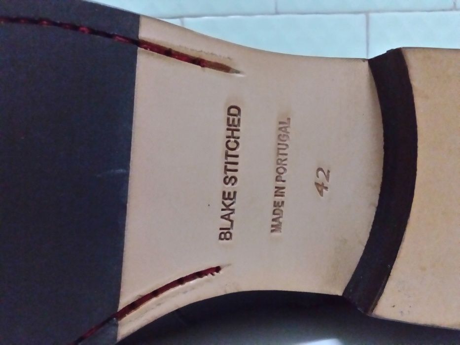 Nº42 Botim Minelli Preto Pele Novo Made in Portugal Top Fashion