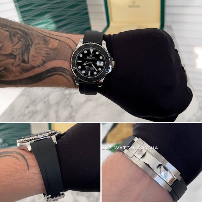 Часы мужские Rolex Yacht-Master 42 Ролекс годинник