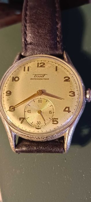 Tissot aço corda manual