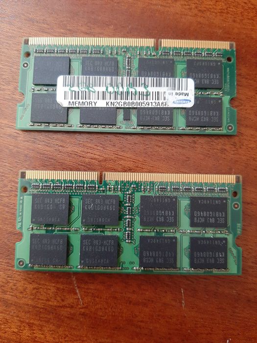 Memórias DDR3 4GB portátil