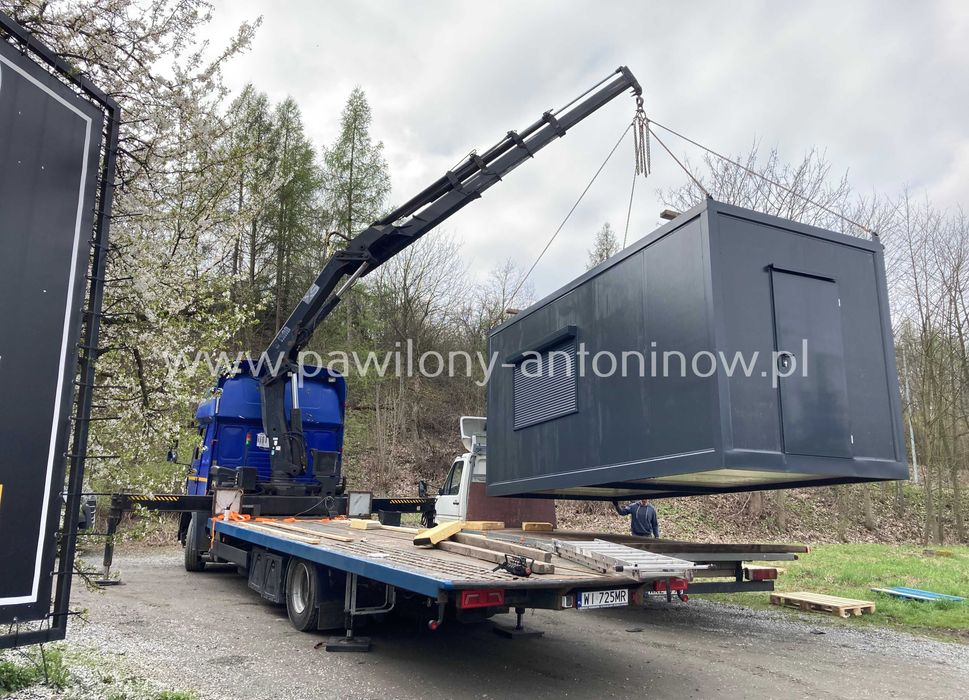 NOWY Pawilon Handlowy Biurowy Kontener Gastronomiczny Sklep #PRODUCENT
