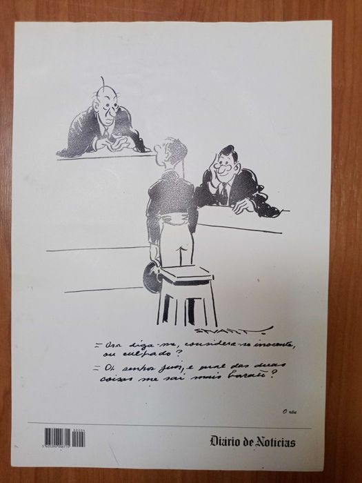 STUART INÉDITO DN 1990 fac-similes de desenhos de Stuart de Carvalhais