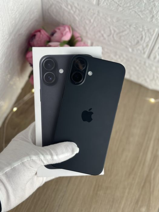 iPhone 16 Plus 512GB - Ідеальний! • Фіз Сім! • Акб 92%• Гарантія!