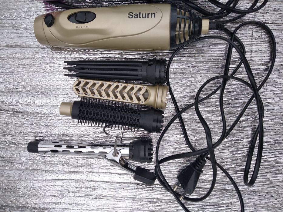 Фен с насадками расчёски плойки