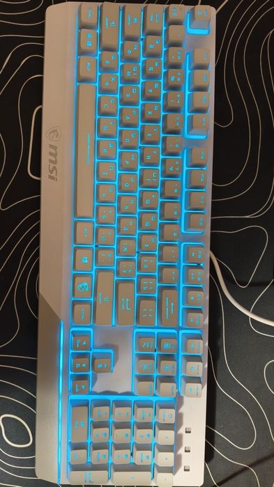 Клавіатура MSI Vigor GK30 white (без миші)