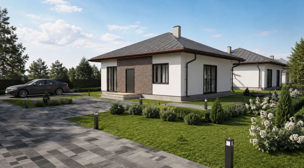 Будинки в центрі с.Підгайці