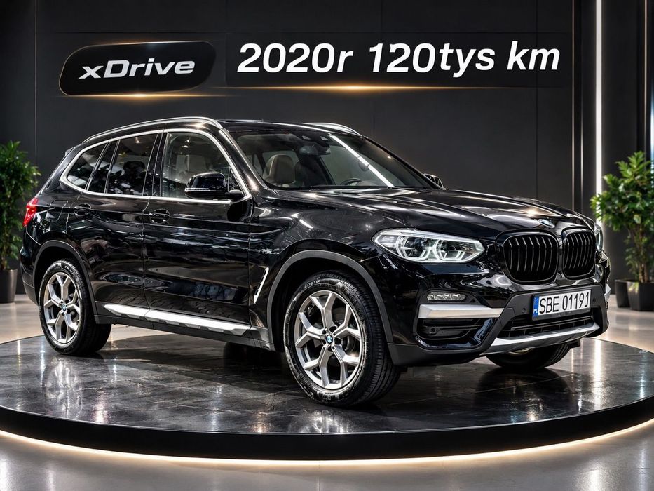 BMW X3 3lata w rodzinie Oryginalny przebieg, pełna historia