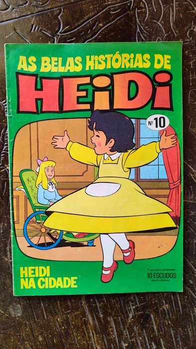 Lote Revistas Antigas da Heidi