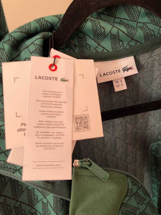 Garnitury Lacoste Monogram green