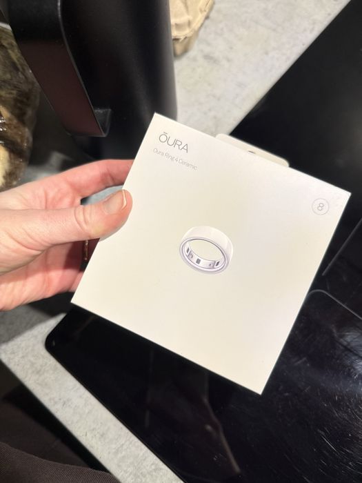 Кільце Oura Ring 4 Ceramic (cloud)