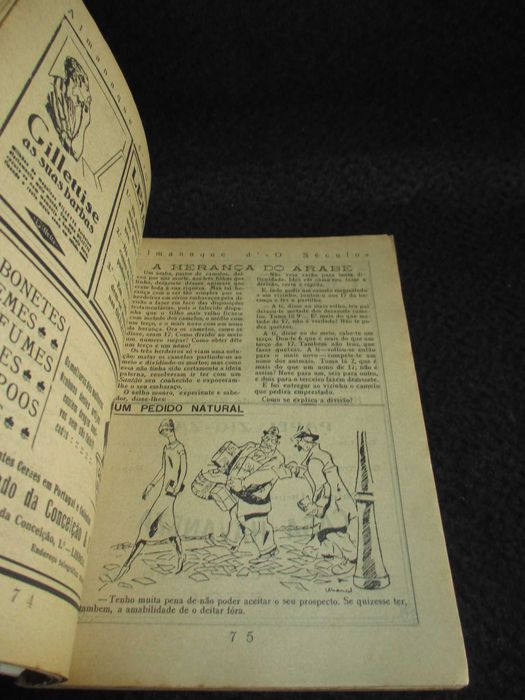 Livro Almanaque Ilustrado do Jornal O Século 1929