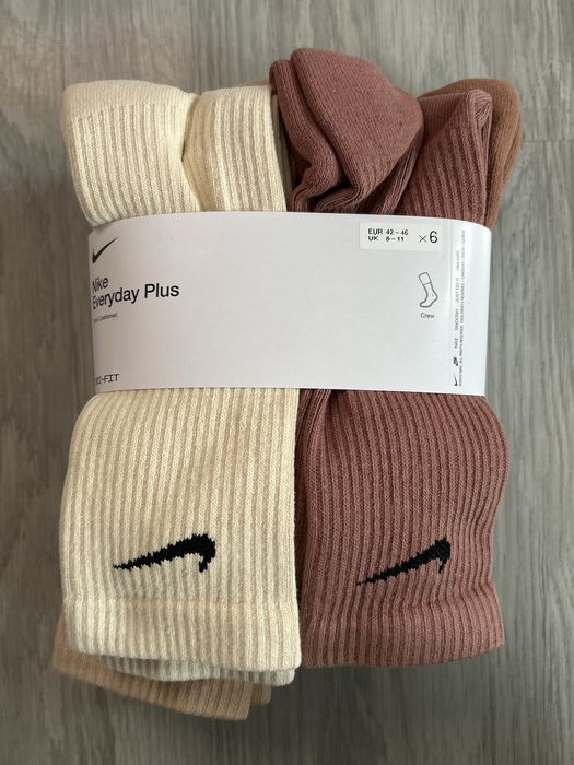 Skarpetki damskie Nike, wielokolorowe 6- cio pak, cieple r. 42-46