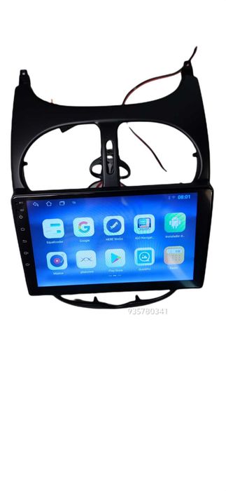 Rádio 2 DIN Android Peugeot 206 • GPS Wifi  - Bluetooth + CÂMARA