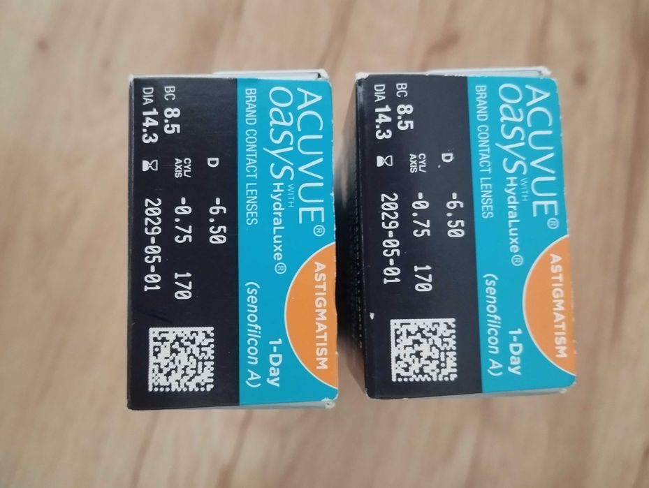 Soczewki Kontaktowe Acuvue Oasys Hydraluxe Astigmatism