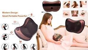 Массажная подушка с инфракрасным подогревом Massage Pillow