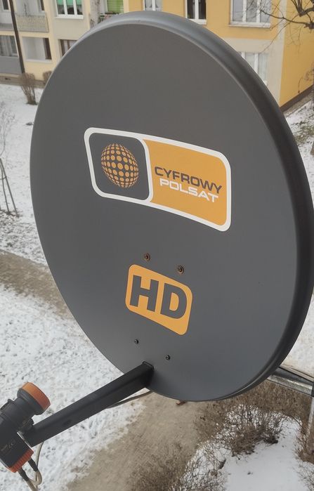 Antena cyfrowy Polsat HD sama czasza na wymianę