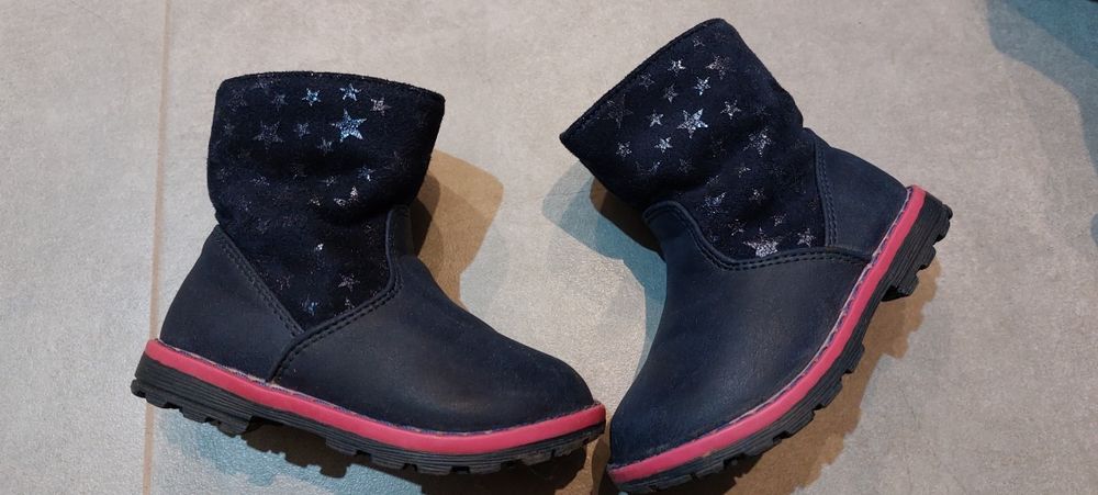 Kozaki trzewiki botki nelli blu 21 granatowe