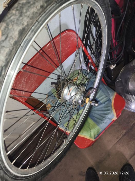 Колеса на планетарній втулці на 7 швидкостей