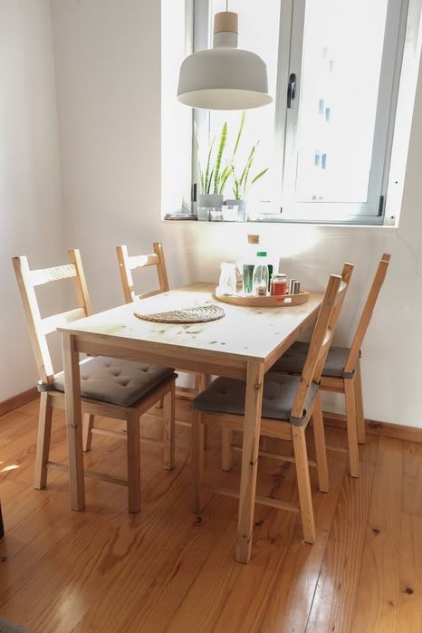 IKEA table with chairs64586270633601123