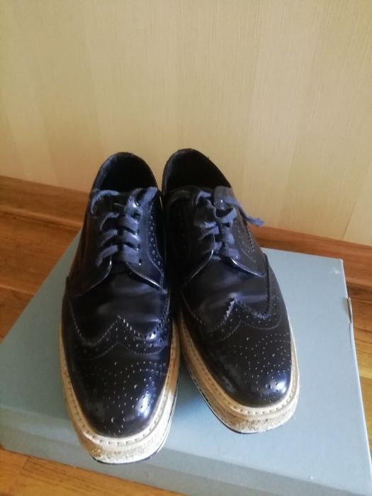 Лоферы, туфли Prada